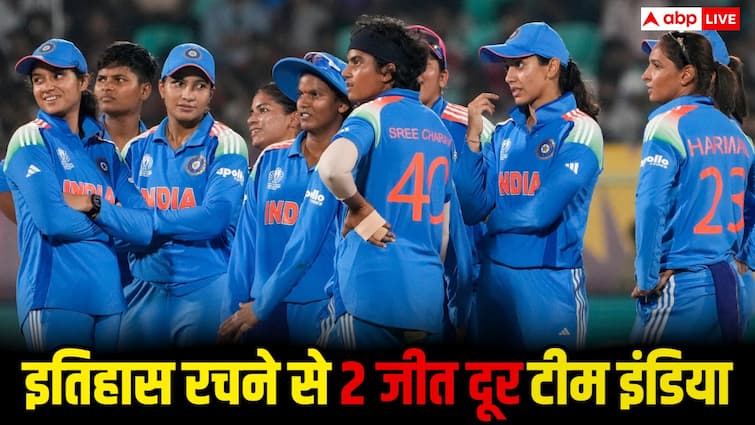 ICC Women’s World Cup 2025: महिला विश्वकप सेमीफाइनल के लिए टीम इंडिया ने किया क्वालिफाई, ट्रॉफी से अब सिर्फ दो कदम दूर, जानें आगे का शेड्यूल