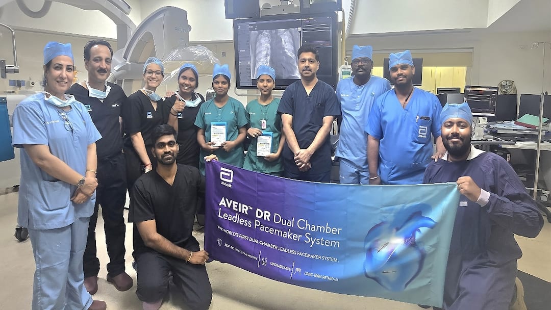 chennai apollo hospital leadless dual chamber aveir pacemaker operation successful Apollo: தமிழகத்திலே முதன்முறை.. லீட்லெஸ் டூயல் சேம்பர் ஏவிஇஐஆர் பேஸ்மேக்கர் சிகிச்சை - அப்போலோ மருத்துவமனை சாதனை