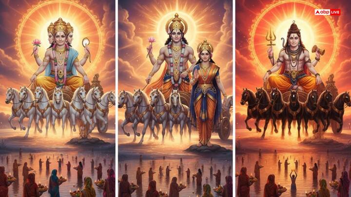 शास्त्रों में बताया गया है कि सूर्य के तीन रूप हैं सुबह में ब्रह्म, दोपहर में विष्णु और शाम में शिव. मान्यता है कि संध्या के समय सूर्य की पूजा करने से अकाल मृत्यु से भी सुरक्षा मिलती है.