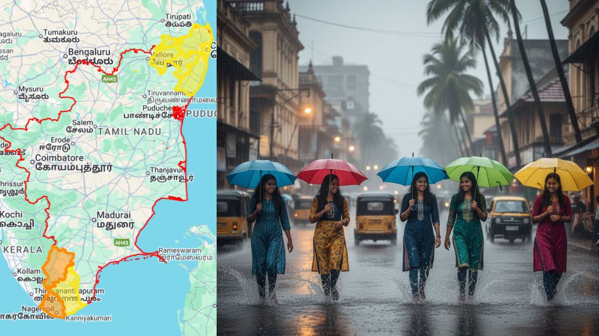 Weather Update: கனமழை எச்சரிக்கை! காஞ்சிபுரம், செங்கல்பட்டு, திருவள்ளூர், ராணிப்பேட்டை! வானிலை அப்டேட் என்ன ?