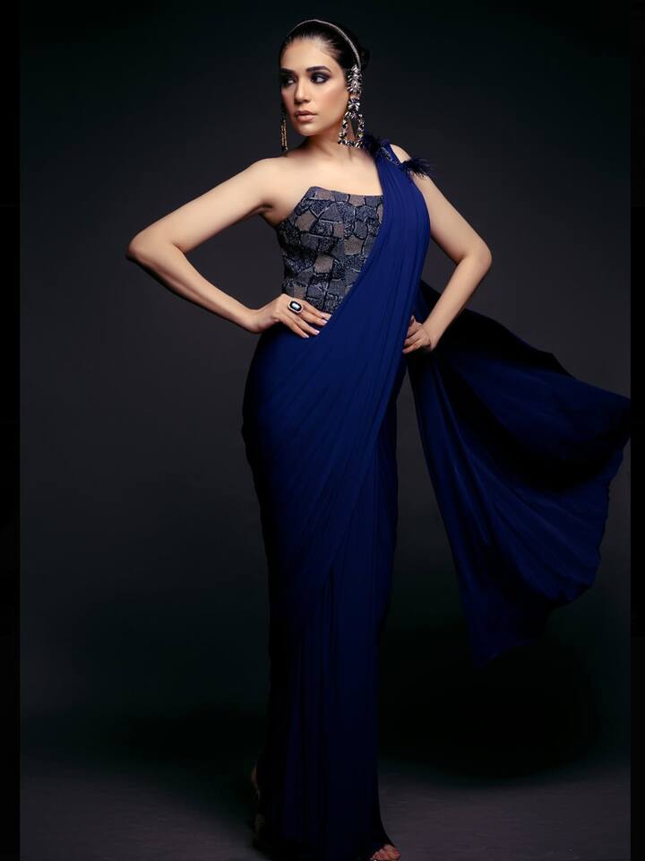 This beauty is none other than Anjum Fakih, who was recently seen in Chhorian Chali village. The more popularity the actress got through acting, the more controversies did not leave her.