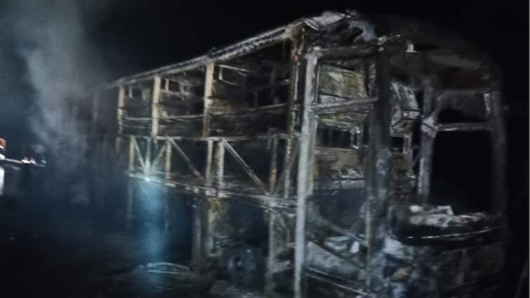 <div>A Crash, A Spark & A Jammed Door: What Led To Kurnool Bus Fire That Killed 20</div>