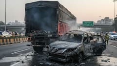 2 Cousins, Heading To Murthal For Dinner, Burnt To Death As SUV Collides With Truck