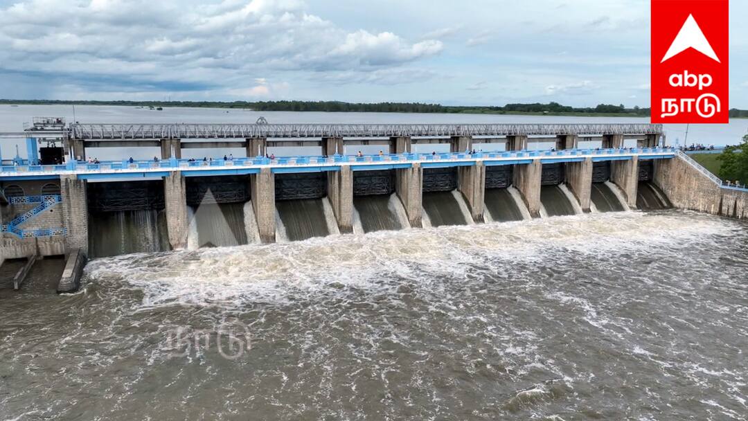 வீடூர் அணைக்கு நீர்வரத்து அதிகரிப்பு! உபரி நீர் வெளியேற்றம், பொதுமக்களுக்கு எச்சரிக்கை Villupuram rain Water inflow to Veedur Dam increases Surplus water release warning to the public tnn வீடூர் அணைக்கு நீர்வரத்து அதிகரிப்பு! உபரி நீர் வெளியேற்றம், பொதுமக்களுக்கு எச்சரிக்கை
