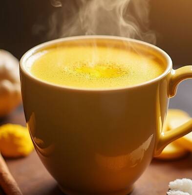 हळदीचे दूध म्हणजे गरम दुधात हळद मिसळून तयार केलेले ड्रिंक. हे शरीराला आराम देण्यासाठी उपयुक्त आहे, विशेषत रात्री झोपण्यापूर्वी.