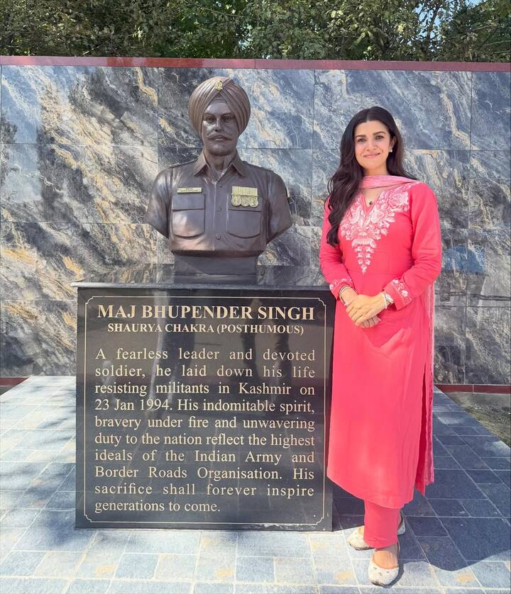 निमरत ने लिखा, ‘ मेरी बहन रुबीना, मम्मा और हमारे पूरे परिवार की ओर से, आदरणीय डीजीबीआर, लेफ्टिनेंट जनरल रघु श्रीनिवासन सर का हार्दिक आभार, जिन्होंने इस पहल को शुरू से लेकर अंत तक अपनी विशिष्ट टीम के साथ, और कर्नल चिराग घुरा, चीफ इंजीनियर बीकन श्रीनगर के नेतृत्व में, सफलतापूर्वक अंजाम तक पहुंचाया.’