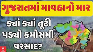 Gujarat Unseasonal Rain: આગાહી પ્રમાણે ગુજરાતમાં પડ્યું માવઠું, ક્યાં ક્યાં પડ્યો કમોસમી વરસાદ?