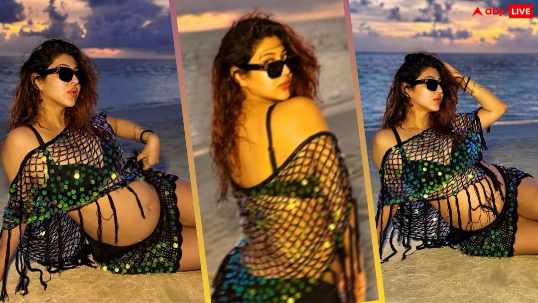 प्रेग्नेंसी में भी स्टाइलिश दिखीं टीवी की पार्वती, बिकिनी और सरॉन्ग में दिखाया ग्लैमरस अंदाज