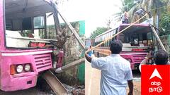 பேருந்து ஓட்டுநருக்கு திடீர் உடல்நலக் குறைவு! உயிர் தப்பிய பயணிகள் - மயிலாடுதுறையில் பரபரப்பு சம்பவம்