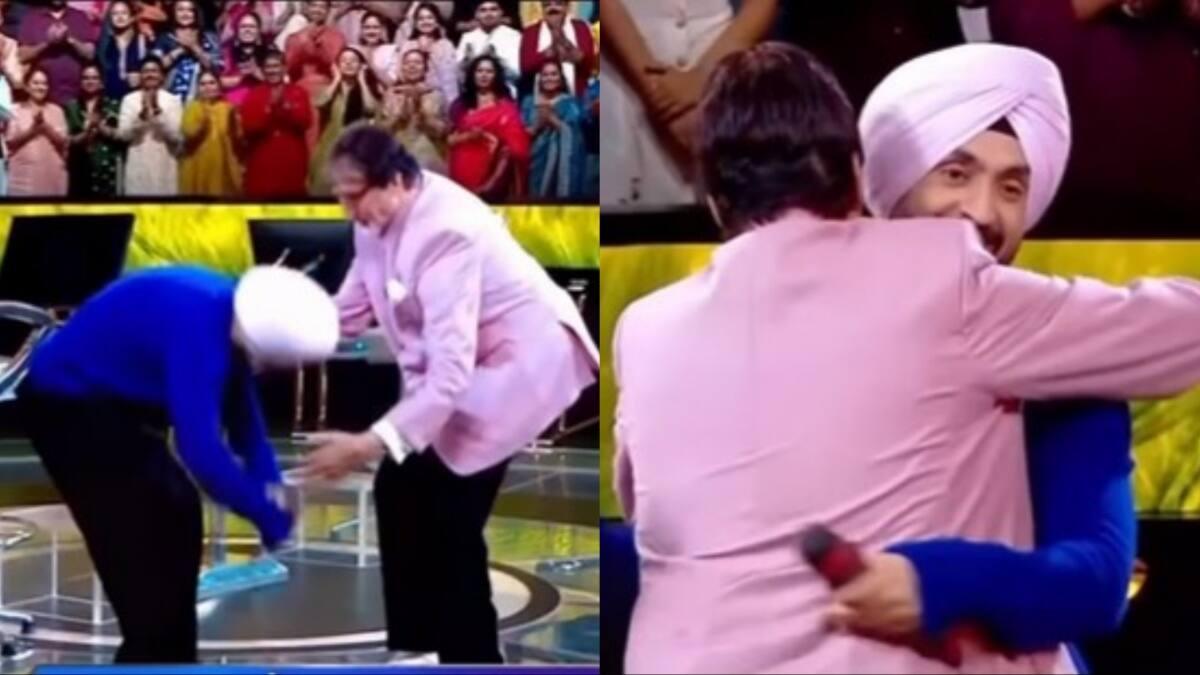 KBC 17 में पहुंचे Diljit Dosanjh, अमिताभ बच्चन के छुए पैर, तो भावुक हुए फैंस, बोले - ‘आप पर गर्व है’