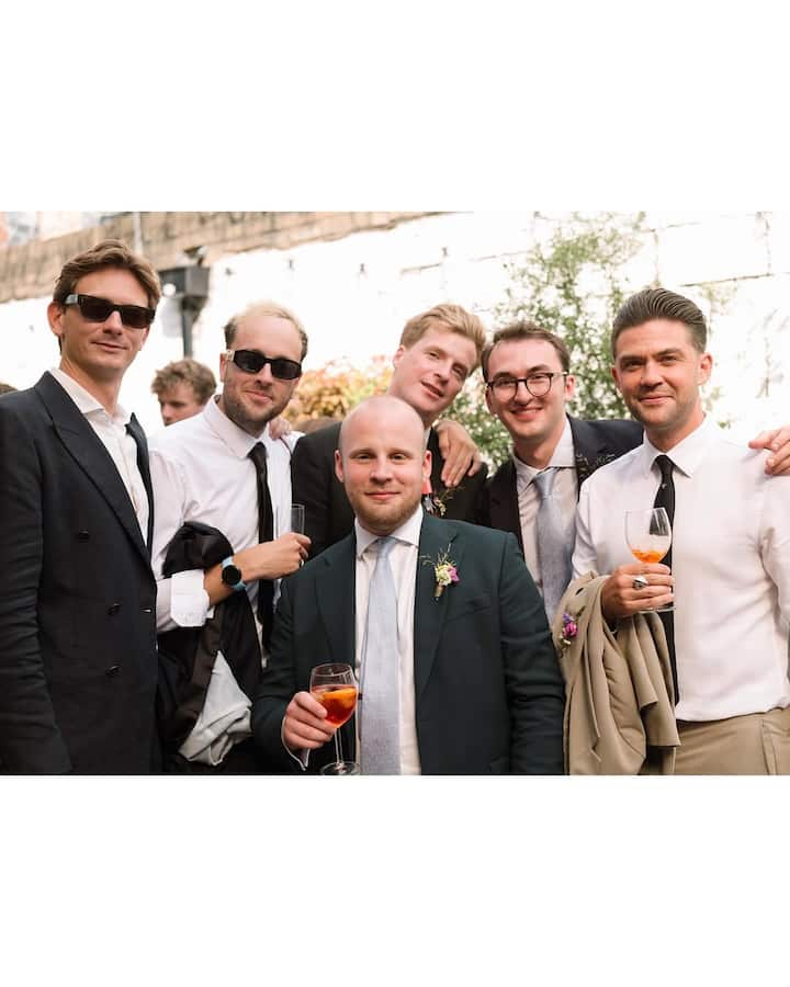 Sharing the photos, Isaac wrote, “The best person I have ever met, the best day of my life, the best friends and family we could ever ask for.”