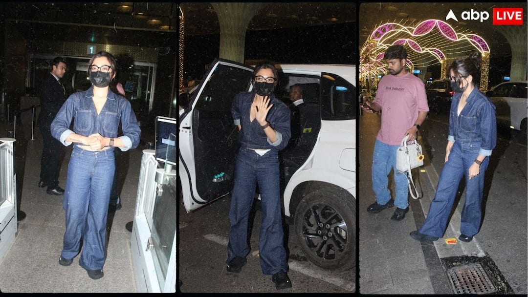 'थामा' के धमाल के बाद मुंह पर मास्क लगाए इस लुक में रश्मिका मंदाना हुईं एयरपोर्ट पर स्पॉट, फोटोज वायरल