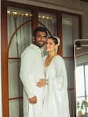 Arti Singh & Dipak Chauhan Celebrate 1.5 Years In Dreamy All-White Photoshoot