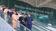 CM योगी ने नोएडा एयरपोर्ट का किया निरीक्षण, बोले- उत्तर प्रदेश के विकास का बनेगा प्रतीक