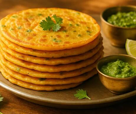 वजन कमी करण्यासाठी बेसनाची चपाती हा खूप चांगला पर्याय आहे. कारण यामुळे पोट भरलेले राहतं तसेच लवकर भूकही लागत नाही.