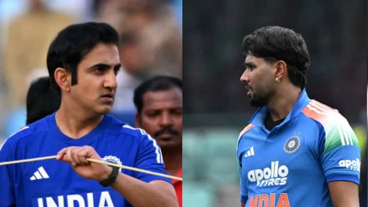 …वरना बाहर बैठा दूंगा, हर्षित राणा को क्यों मिली गौतम गंभीर की वॉर्निंग? कोच का बड़ा खुलासा …वरना बाहर बैठा दूंगा, हर्षित राणा को क्यों मिली गौतम गंभीर की वॉर्निंग? कोच का बड़ा खुलासा