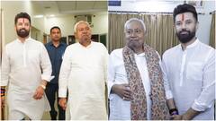 Bihar Polls: CM Nitish Visits Chirag Paswan For Chhath Puja, LJP-R Chief Blasts Oppn ‘Narratives’