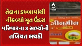 Junagadh News: જૂનાગઢમાં તેલના ડબ્બામાંથી મૃત ઉંદર નીકળ્યો હોવાનો આરોપ
