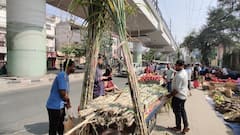 In Pics: दिल्ली में छठ महापर्व की रौनक, बांस के सूप, डाले, गन्ना, नारियल से पटे बाजार, देखें- तस्वीरें