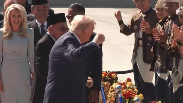 <div>The Presidential Dance-Off: Trump's High-Energy Arrival In Malaysia After 23-Hour Flight Goes Viral</div> <div>The Presidential Dance-Off: Trump's High-Energy Arrival In Malaysia After 23-Hour Flight Goes Viral</div>