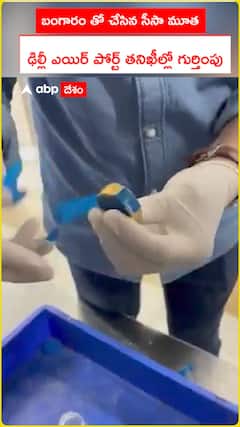 బంగారంతో చేసిన సీసా మూత..ఢిల్లీ ఎయిర్ పోర్ట్ తనిఖీల్లో గుర్తింపు