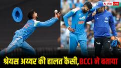 सिडनी वनडे में बुरी तरह घायल श्रेयस अय्यर ICU में भर्ती, BCCI ने दी बड़ी अपडेट