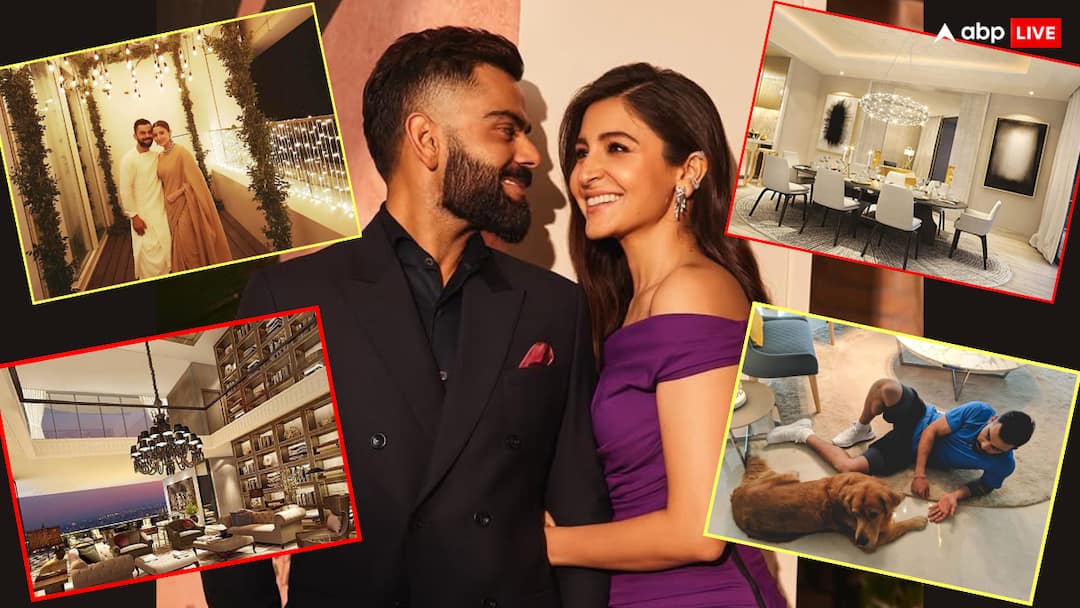 मॉडर्न व्यू और क्लासिकल टच से सजा है अनुष्का-विराट का महल, देखें 34 करोड़ी घर की खूबसूरत तस्वीरें