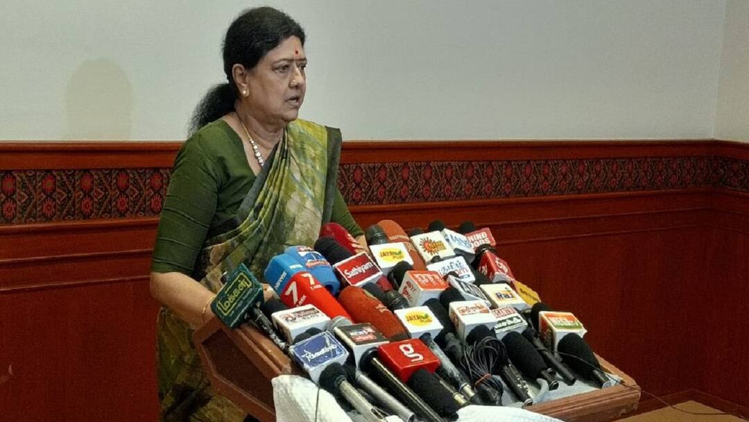 நெல் கொள்முதல் செய்ய முடியாமல் திமுக அரசு திக்குமுக்காடுவதற்கு காரணம் இதுதான்: சசிகலா விளக்கம்