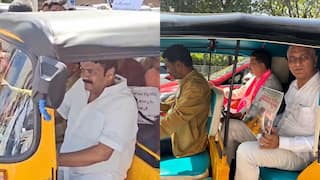 BRS With Auto Drivers: బాకీ కార్డు ఉద్యమాన్ని ముమ్మరం చేసిన బీఆర్ఎస్.. ఆటోడ్రైవర్లకు రూ.24 వేలు చెల్లించాలని డిమాండ్