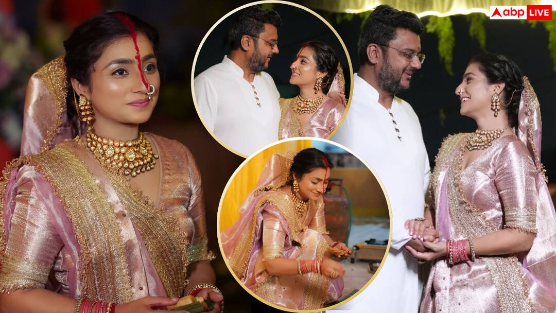 Chhath Puja 2025: बालिका वधू की 'गहना' ने लगाया नाक से सिंदूर, इस तरह मना रही हैं छठ