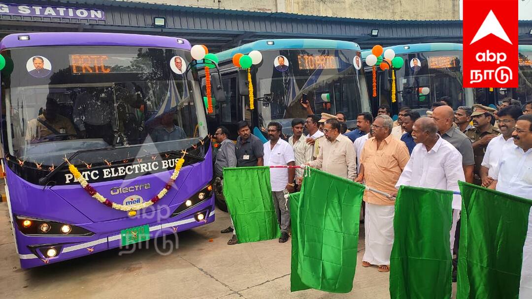 புதுச்சேரியில் மின்சாரப் பேருந்து சேவை: போக்குவரத்து நெரிசலுக்கு தீர்வு! புதிய வழித்தடங்களில் பயணம்