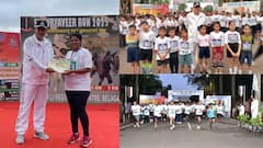 Belgaum : बेळगावात इन्फंट्री डे निमित्त 'शौर्यवीर रन 2025' आयोजन उत्साहात, शेकडो धावपटूंचा सहभाग