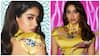 Janhvi Kapoor Brings Back Y2K Luxury In Vintage Yellow Roberto Cavalli Couture; PICS
