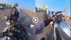 Video: ओवरस्पीड का खौफनाक नतीजा! पीछे से मारी टक्कर, डिवाइडर में लगा शख्स का सिर, वीडियो वायरल