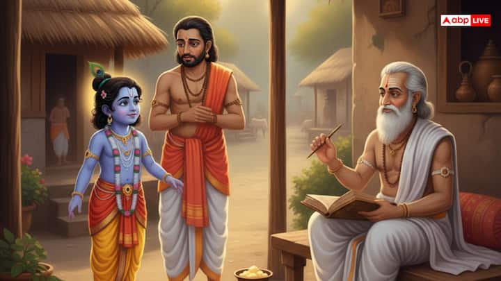 మీకు వెన్నఇస్తాను ముహూర్తం త్వరగా నిర్ణయించండి అని శ్రీ కృష్ణుడు.. పండితుడిని అడిగాడట. కానీ ఆయన చాలాసేపు పంచాంగం చూస్తూ ఉండిపోయారు కానీ ఏమీ మాట్లాడలేదు