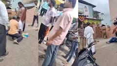 प्रेयसीसोबत रुममध्ये घुसताच रंगेहाथ पकडले; बेळगावात बायकोने नवऱ्याला लॉजच्या बाहेर धू धू धुतले