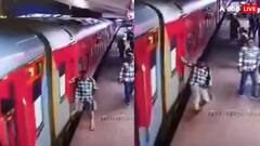 चलती ट्रेन से यात्री ने लगा दी छलांग, फिसल गया पैर.... हैदराबाद में हैरान कर देने वाली घटना