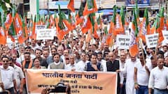 BJP Protests Over ‘Pothole-Ridden’ Roads In Himachal, Demands Repairs Within 15 Days