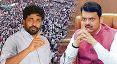 बच्चू कडूंच्या आंदोलन चिघळलं; आंदोलकांनी टायर पेटवुन समृद्धी महामार्ग रोखला, वाहनांच्या लांबच लांब रांगा