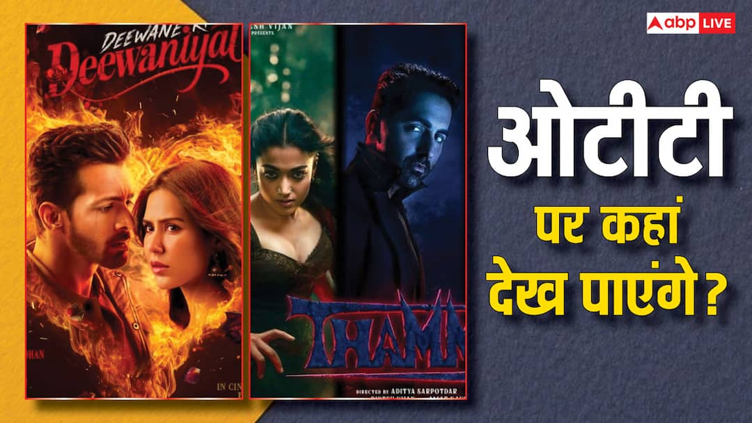 ओटीटी पर कब और कहां रिलीज होगी थामा-एक दीवाने की दीवानियत? आयुष्मान-हर्षवर्धन की फिल्म को लेकर आया अपडेट