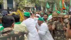 Hundreds Of Farmers Led By BKU Protest At Noida, Demands 10% Plot Allocation, Heavy Police Deployed