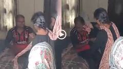 Video: 'तुझे कच्चा चबा जाऊंगी', 5 बच्चों की मां संग पकड़ा गया पति, पत्नी ने चप्पलों से की पिटाई, वीडियो वायरल