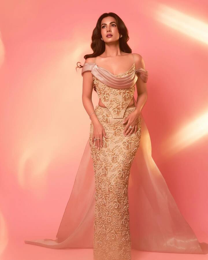 इस तस्वीर में एक्ट्रेस मरमेड और कॉरसेट स्टाइल आउटफिट पहने नजर आ रही हैं. कॉन्फिडेंट पोज देते हुए एक्ट्रेस बेहद ही हसीन दिखाई दे रही हैं.