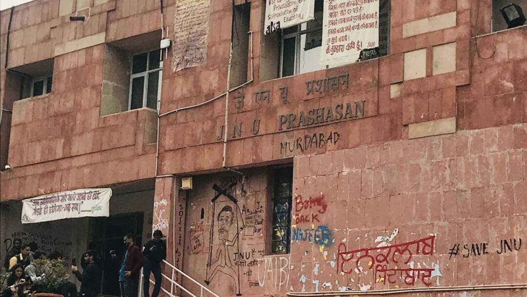 JNU Students Union Elections 2025 2026 Left Unity releases its panel targets ABVP ann JNUSU चुनाव: लेफ्ट यूनिटी का ABVP पर निशाना, 'अखिल भारतीय वायलेंस परिषद' बताया