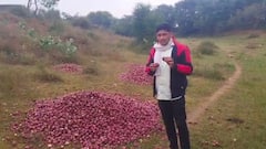 अलवर: प्याज के दाम को लेकर किसान परेशान, फेंकने को मजबूर, बीजेपी प्रदेशाध्यक्ष के बयान ने किया हैरान