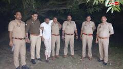 हापुड़ में पुलिस और 20 हजार के ईनामी बदमाश में मुठभेड़, गोली लगने के बाद हाथ जोड़कर मांगने लगा माफी