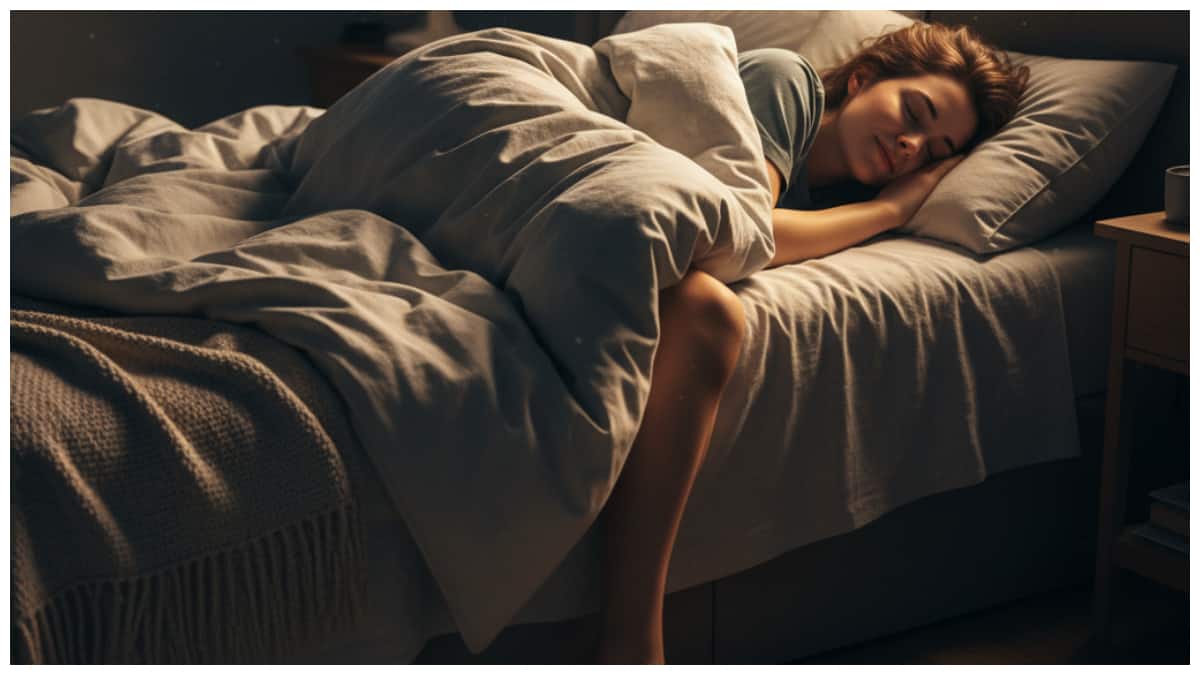 Sleeping Position For Better Rest: దుప్పటి కప్పుకొని నిద్రపోతే ఒక కాలు బయట పెట్టే ఉంచాలనే విషయం తెలుసా? దీని వెనుక ఉన్న సైన్స్ ఏంటీ?