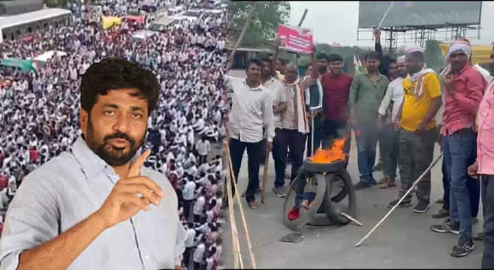 Bacchu Kadu Farmer Protest: नागपूरमध्ये आमदार बच्चू कडू यांच्या नेतृत्वात हजारो शेतकऱ्यांनी विविध मागण्यांसाठी चक्का जाम आंदोलन सुरू केले आहे. अशातच या आंदोलनाला आता हिंसक वळण लागल्याचे चित्र आहे.