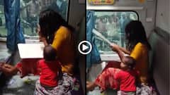 Video: पगला गई! पर्स चोरी हुआ तो महिला ने फोड़ा AC कोच का शीशा, इंदौर-दिल्ली ट्रेन का वीडियो वायरल