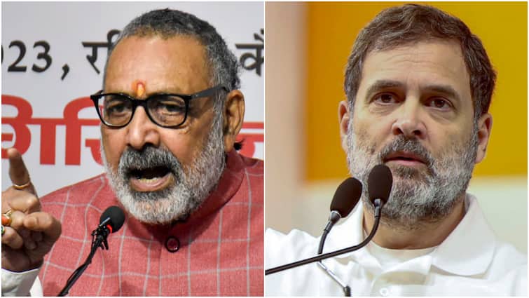 ‘Dancing Habit Runs In Gandhi Family’: Giriraj Singh Hits Back At Rahul Gandhi Over Jibes At PM Modi ‘Dancing Habit Runs In Gandhi Family’: Giriraj Singh Hits Back At Rahul Gandhi Over Jibes At PM Modi